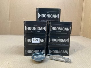 7 X MISHIMOTO HOONIGAN MMOFC-MAZ-HOONSL MAZDA OIL FILLER CAPS IN SILVER- COMBINED RRP £397.04: LOCATION - F11