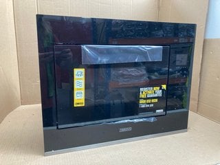 ZANUSSI ZMBN4SX 46CM HIGH BUILT IN MICROWAVE OVEN IN BLACK/STAINLESS STEEL- RRP £407.00: LOCATION - F8