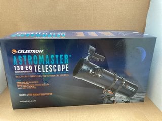 CELESTRON ASTRO-MASTER 130-EQ NEWTONIA REFLECTOR TELESCOPE - RRP £299: LOCATION - F4