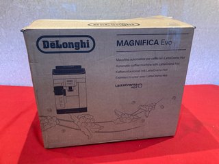 DELONGHI MAGNIFICA EVO BEAN TO CUP COFFEE MACHINE - MODEL: ECAM292.52.GB - RRP £579.99: LOCATION - F1