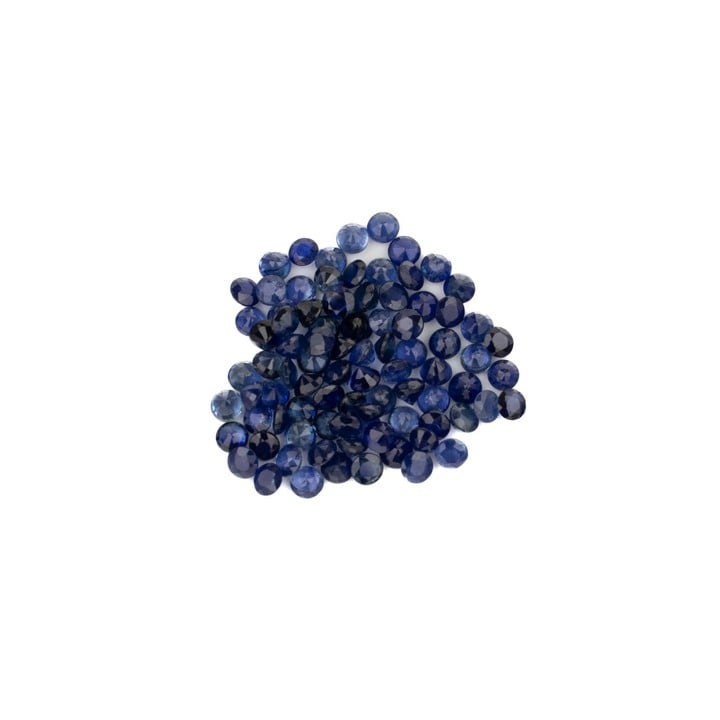 9.88ct Sapphire Faceted Round-cut Parcel of Gemstones, 2.75mm