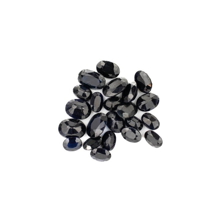 20.84ct Sapphire Faceted Oval-cut Parcel of Gemstones, mixed (VAT Only Payable on Buyers Premium)