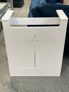 HARPER 667MM VANITY UNIT IN WHITE GLOSS: LOCATION - B2