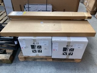 PALLET OF ASSORTED INCOMPLETE JOHN LEWIS & PARTNERS LIGHTING TO INCLUDE JOHN LEWIS & PARTNERS HARMONY FLOOR LAMP (BOX 2 OF 2 ONLY): LOCATION - A4 (KERBSIDE PALLET DELIVERY)