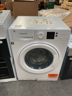 HOTPOINT 7KG WASHING MACHINE IN WHITE: LOCATION - B6