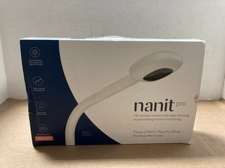 NANIT PRO HD NURSERY CAMERA WITH SLEEP TRACKING & BREATHING MOTION MONITORING: LOCATION - AR1