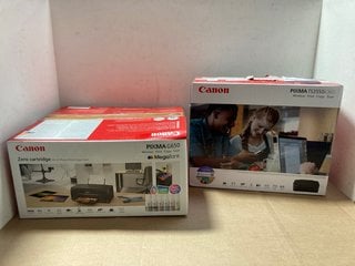 CANON PIXMA G650 WIRELESS 3 IN 1 PRINTER IN BLACK TO ALSO INCLUDE CANON PIXMA TS3550I WIRELESS 3 IN 1 PRINTER IN BLACK: LOCATION - AR1