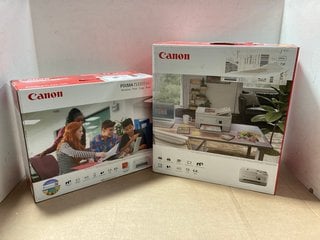 CANON PIXMA TS3351 WIRELESS 3 IN 1 PRINTER IN WHITE TO ALSO INCLUDE CANON PIXMA TS7451I MULTIFUNCTIONAL PRINTER IN WHITE: LOCATION - AR1