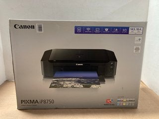 CANON PIXMA IP8750 INKJET PHOTO PRINTER IN BLACK: LOCATION - AR1