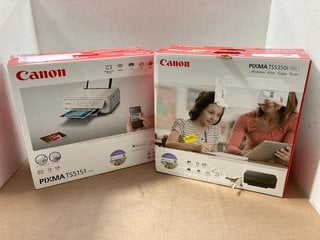 CANON PIXMA TS5151 WIRELESS 3 IN 1 PRINTER IN WHITE TO ALSO INCLUDE CANON PIXMA TS5350I WIRELESS 3 IN 1 PRINTER IN BLACK: LOCATION - AR4