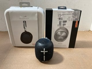 3 X ASSORTED TECH ITEMS TO INCLUDE TECHNICS A800 NOISE CANCELLING WIRELESS HEADPHONES: LOCATION - AR5