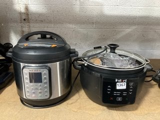 INSTANT SCMC8000 DIGITAL SLOW COOKER TO ALSO INCLUDE INSTANT DUO PLUS ELECTRIC PRESSURE COOKER': LOCATION - AR18