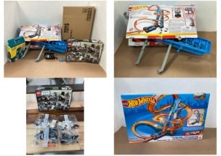 QTY OF ASSORTED TOYS TO INCLUDE LEGO STAR WARS SETS MODEL : 75393: LOCATION - A5T