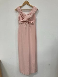 RALPH LAUREN IRENE PINK OPAL DRESS SIZE 10 RRP £279: LOCATION - A6T