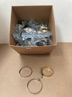 QTY OF ASSORTED MISHIMOTO ITEMS TO INCLUDE T-BOLT CLAMPS IN GOLD 3.25'' MODEL : MMCLAMP-325 GD: LOCATION - AR11