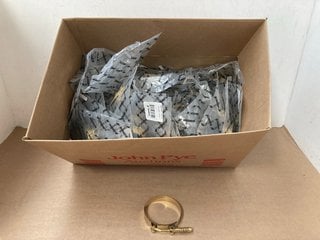 QTY OF 3.75" CLAMPS IN GOLD PART NO: MM CLAMP-375 TGD: LOCATION - AR11