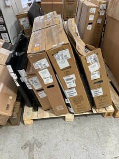 PALLET OF ASSORTED SPARES & REPAIRS TV'S TO INCLUDE PANASONIC MX600 ( PCB BOARD REMOVED ): LOCATION - A1 (KERBSIDE PALLET DELIVERY)