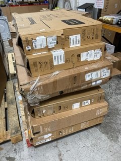 PALLET OF ASSORTED SPARES & REPAIRS TV'S TO INCLUDE PANASONIC MX600 ( PCB BOARDS REMOVED ): LOCATION - A1 (KERBSIDE PALLET DELIVERY)