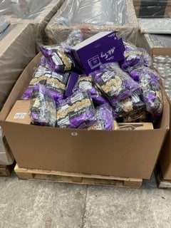 PALLET OF ASSORTED FOOD TO INCLUDE THE GOURMET POPCORN CO. SWEET & SALTY POPCORN (BBE: 12/10/24) TO INCLUDE QTY OF CADBURY MILK TRAYS (BBE: 30/09/24): LOCATION - A2 (KERBSIDE PALLET DELIVERY)