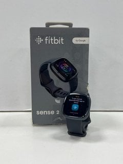 FITBIT SENSE 2 HEALTH & FITNESS TRACKER IN GRAPHITE/SHADOW GREY: MODEL NO FB521 (WITH BOX, STRAPS & CHARGING CABLE) [JPTM124394]