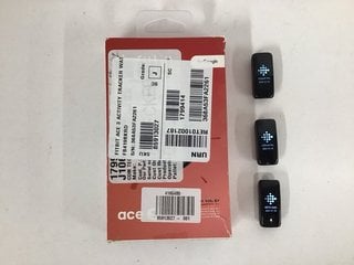 3 X FITBIT ACE 3 HEALTH & FITNESS TRACKERS: MODEL NO FB418 (WITH ACCESSORIES AS SHOWN) [JPTM124548]