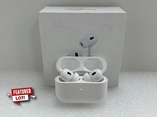 APPLE AIRPODS PRO (2ND GENERATION) WITH MAGSAFE CHARGING CASE (LIGHTNING) EARBUDS: MODEL NO A2698 A2699 A2700 (WITH BOX) [JPTM124382]