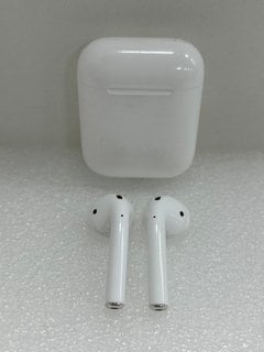 APPLE AIRPODS (2ND GENERATION) EARBUDS: MODEL NO A2031 A2032 A1602 (WITH BOX) [JPTM124361]