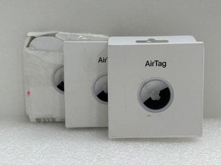 3 X APPLE AIRTAG TRACKING DEVICES: MODEL NO A2187 (WITH BOX) [JPTM124618]