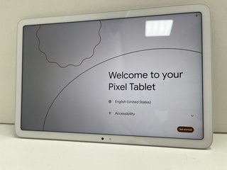 GOOGLE PIXEL 128GB TABLET WITH WIFI IN PORCELAIN: MODEL NO GA04750-GB (UNIT ONLY) [JPTM124661]