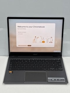 ACER CHROMEBOOK SPIN 513-2H SERIES 128 GB EMMC LAPTOP IN IRON: MODEL NO N22Q7 (UNIT ONLY) MEDIATEK KOMPANIO 1380, 8.00 GB RAM, 13.5" SCREEN, INTEGRATED [JPTM124573]