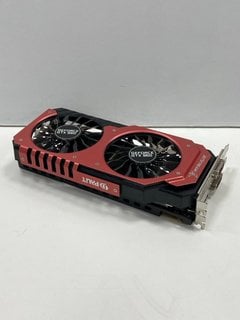 PALIT GEFORCE GTX 960 GRAPHICS CARD IN RED/BLACK: MODEL NO NE5X960H1041-2060J (UNIT ONLY) [JPTM124739]