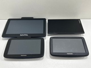 4 X ASSORTED SAT NAVS (UNIT ONLY, TO INCLUDE GARMIN DRIVESMART 66 MT-S, TOMTOM GO ESSENTIAL, TOMTOM START 52 & NAVPAL 704) [JPTM124797]