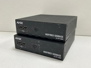 2 X AMX INSPIRED SIGNAGE IS-XPT-2000 MEDIA PLAYERS (UNIT ONLY) [JPTM124575]