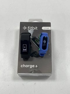 FITBIT CHARGE 6 & INSPIRE 2 HEALTH & FITNESS TRACKER IN GRAPHITE/BLACK: MODEL NO G3MP5/FB418 (WITH STRAPS & CHARGING CABLES) [JPTM124825]