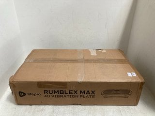 LIFE PRO RUMBLEX MAX VIBRATION PLATE RRP - £279: LOCATION - H4