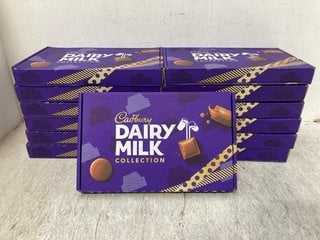 QTY OF CADBURY DAIRY MILK COLLECTION SELECTION BOXES BB: 09/24 (SOME ITEMS MAY BE PAST SELL BY): LOCATION - H6