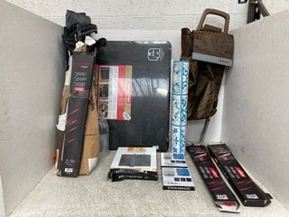 QTY OF ASSORTED HOUSE HOLD ITEMS TO INCLUDE 2 X WRX HEAVY DUTY WALL SCRAPERS: LOCATION - H8