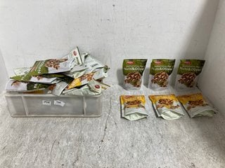 QTY OF ASSORTED PELLITO NUT MIXES AND MEDITERRANEAN MIX NUTS AND OLIVES 125G AND 140G BB: 10/24: LOCATION - H13