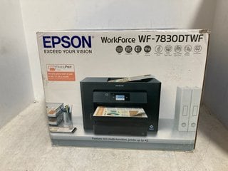 EPSON WORKFORCE PRINTER MODEL: WF-7830DTWF RRP - £192: LOCATION - H15