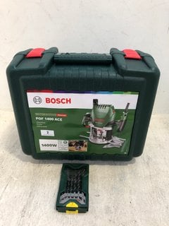 BOSCH POF 1400 ACE ROUTER RRP - £121: LOCATION - E0