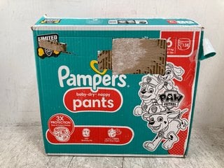 BOX OF PAMPER PAW PATROL LIMITED EDITION NAPPIES: LOCATION - G15