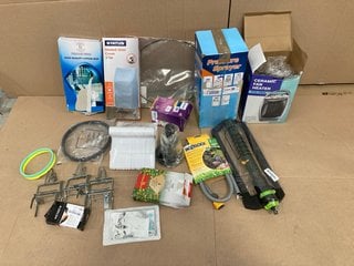 QTY OF ASSORTED ITEMS TO INCLUDE HOZELOCK HOSE CONNECTOR SET: LOCATION - G11