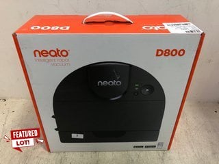 NEATO D800 INTELLIGENT ROBOT VACUUM CLEANER RRP - £383: LOCATION - E0