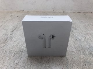 APPLE AIRPODS WITH CHARGING CASE (SEALED) RRP - £189: LOCATION - E1