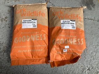 2 X ARK CLASSIC WILD BIRD FOOD 13KG BB: 07/25: LOCATION - G8