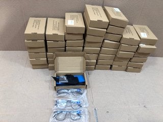 QTY OF BOXES OF BLUE RAY CUT READING GLASSES: LOCATION - G7