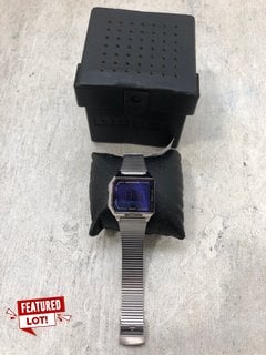 DIESEL MENS CHOPPED DIGIT SN10 WATCH IN SILVER MULTI RRP - £129: LOCATION - E1