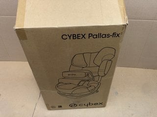 CYBEX PALLAS - FIX ADJUSTABLE CHILDRENS CAR SEAT IN BLACK RRP - £194: LOCATION - G2