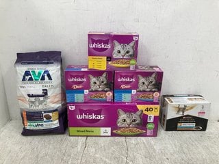 6 X ASSORTED PET ITEMS TO INCLUDE AVA SENSITIVE STOMACH AND SKIN DRIED DOG FOOD PACK BB: 04/25: LOCATION - F3