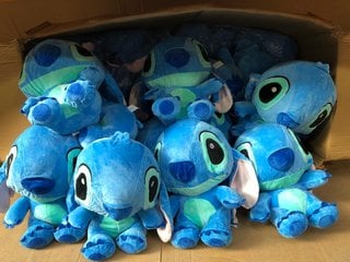 BOX OF STITCH MEDIUM SIZED PLUSHIES: LOCATION - F14